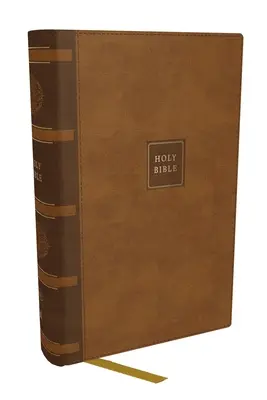 KJV Compact Bible W/ 43,000 Cross References, Brown Leathersoft, Red Letter, Comfort Print: Svätá Biblia, verzia kráľa Jakuba: Svätá Biblia, verzia kráľa Jakuba - KJV Compact Bible W/ 43,000 Cross References, Brown Leathersoft, Red Letter, Comfort Print: Holy Bible, King James Version: Holy Bible, King James Ver