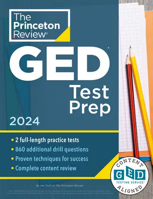 Princeton Review GED Test Prep, 2024: 2 cvičné testy + Review & Techniques + Online Features - Princeton Review GED Test Prep, 2024: 2 Practice Tests + Review & Techniques + Online Features