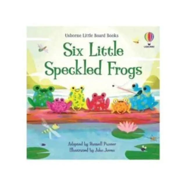 Šesť malých škvrnitých žabiek - Six Little Speckled Frogs