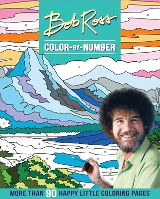 Bob Ross Vyfarbuj podľa čísla - Bob Ross Color-By-Number