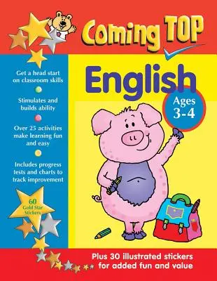 Coming Top: Angličtina - vek 3-4 roky - Coming Top: English - Ages 3-4