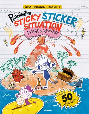 Nálepka Situácia: Samolepky a aktivity: Kniha samolepiek a aktivít - Sticky Sticker Situation: A Sticker & Activity Book