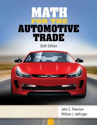 Matematika pre automobilový priemysel - Math for the Automotive Trade