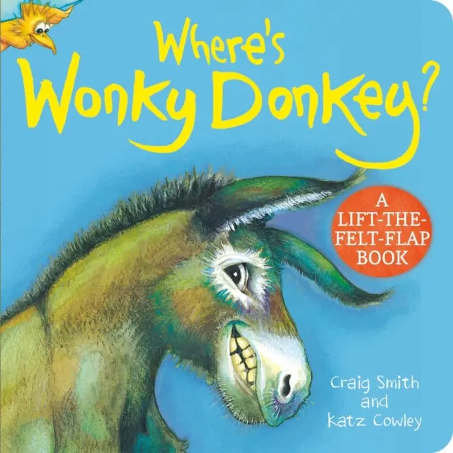 Kde je Wonky Donkey? Plstené klapky - Where's Wonky Donkey? Felt Flaps