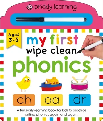 Priddy Learning: Moje prvé utieranie foniky - Priddy Learning: My First Wipe Clean Phonics