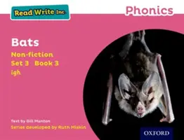 Čítaj a píš Inc. Phonics: Ružová sada 3 Literatúra faktu 3 Netopiere - Read Write Inc. Phonics: Pink Set 3 Non-fiction 3 Bats