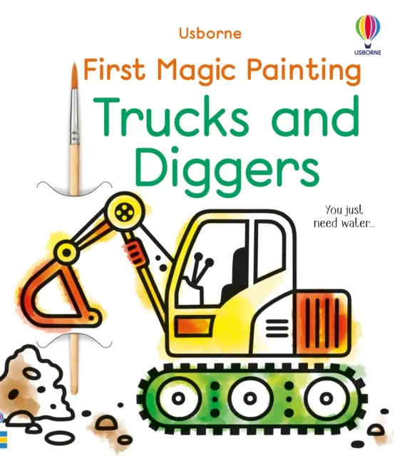 Prvé čarovné maľovanie Nákladné autá a bagre - First Magic Painting Trucks and Diggers
