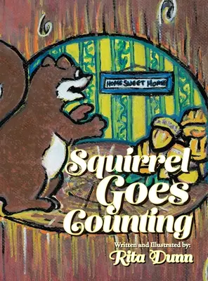 Veverička ide počítať - Squirrel Goes Counting