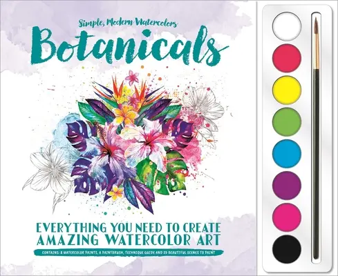 Botanicals: Sada akvarelových farieb - Botanicals: Watercolor Paint Set