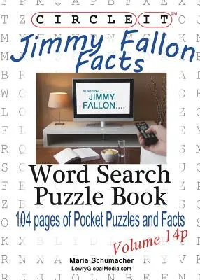 Zakrúžkujte to, Jimmy Fallon Fakty, vreckový formát, Hľadanie slov, Puzzle Book - Circle It, Jimmy Fallon Facts, Pocket Size, Word Search, Puzzle Book