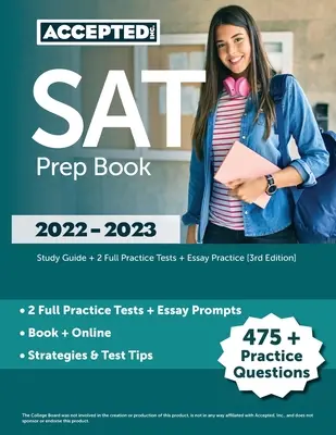 Prípravná kniha na maturitu 2022-2023: Študijná príručka + 2 úplné cvičné testy + cvičná esej [3. vydanie] - SAT Prep Book 2022-2023: Study Guide + 2 Full Practice Tests + Essay Practice [3rd Edition]