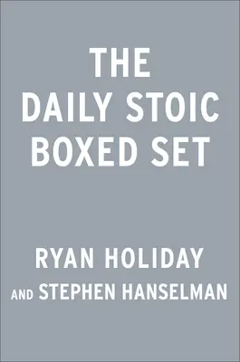 Denný stoik: Boxed Set - The Daily Stoic Boxed Set