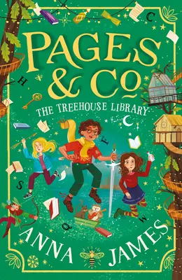 Stránky a spol: Knižnica v domčeku na strome - Pages & Co.: The Treehouse Library