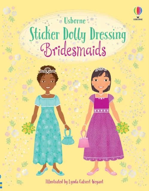 Nálepka Dolly obliekanie družičky - Sticker Dolly Dressing Bridesmaids