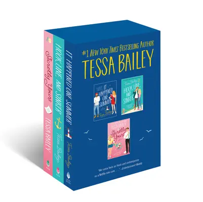 Tessa Bailey Boxed Set: Háčik, vlasec a šnúra / Tajne tvoja - Tessa Bailey Boxed Set: It Happened One Summer / Hook, Line, and Sinker / Secretly Yours