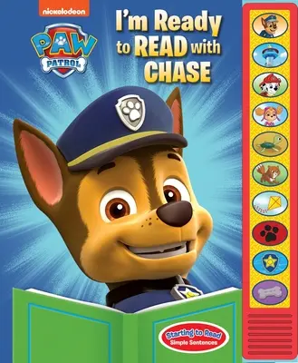 Nickelodeon PAW Patrol: Pata Patrol: Som pripravený čítať so zvukovou knihou Chase - Nickelodeon PAW Patrol: I'm Ready to Read with Chase Sound Book