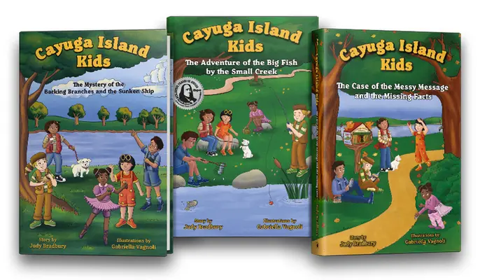 Séria pre deti z ostrova Cayuga - The Cayuga Island Kids Series