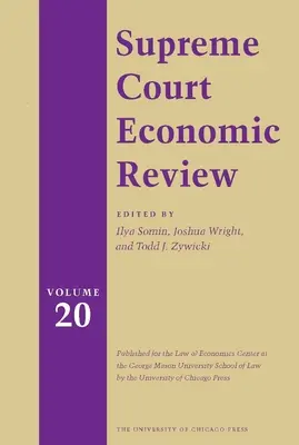 Ekonomický prehľad Najvyššieho súdu, zväzok 20 - Supreme Court Economic Review, Volume 20