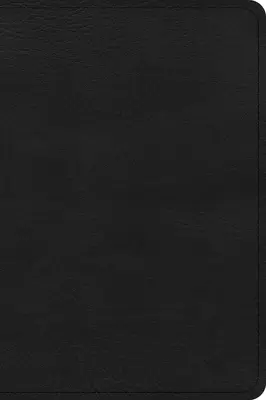 CSB Veľká tlačená kompaktná referenčná Biblia, čierna koža - CSB Large Print Compact Reference Bible, Black Leathertouch
