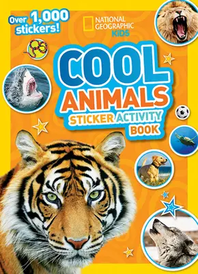 Kniha aktivít so samolepkami o super zvieratách [so samolepkami] - Cool Animals Sticker Activity Book [With Sticker(s)]