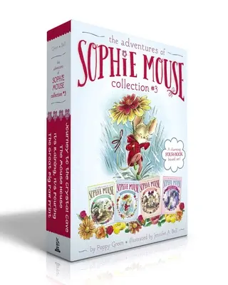 The Adventures of Sophie Mouse Collection #3 (Boxed Set): Dobrodružstvá myšky Sophie: Veľký veľký odtlačok labky; Prší, leje; Myší domček; Cesta ku krištáľu - The Adventures of Sophie Mouse Collection #3 (Boxed Set): The Great Big Paw Print; It's Raining, It's Pouring; The Mouse House; Journey to the Crystal