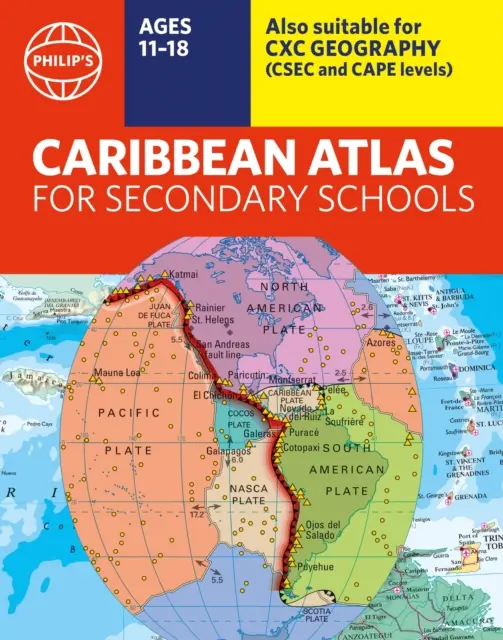 Philipov atlas Karibiku pre stredné školy - 8. vydanie - Philip's Caribbean Atlas for Secondary Schools - 8th Edition