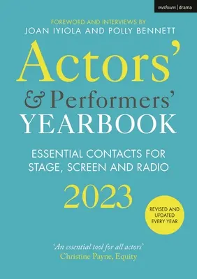 Ročenka hercov a umelcov 2023 - Actors' and Performers' Yearbook 2023