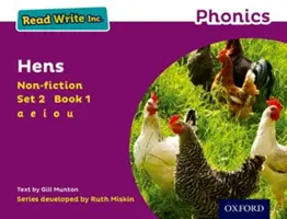 Čítaj Napíš Inc. Phonics: 1 Sliepky - Read Write Inc. Phonics: Purple Set 2 Non-fiction 1 Hens