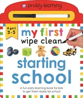 Moja prvá utierka Začíname so školou - My First Wipe Clean Starting School