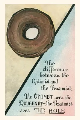 Vintage Journal Rozdiel medzi optimistom a pesimistom - Vintage Journal Difference between Optimist and Pessimist