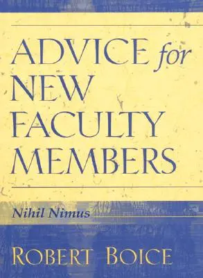 Rady pre nových členov fakulty - Advice for New Faculty Members