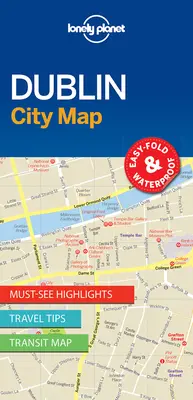 Lonely Planet Dublin City Map 1