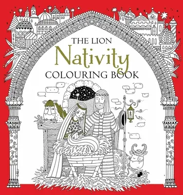 Ľavá jasličková maľovanka - The Lion Nativity Colouring Book