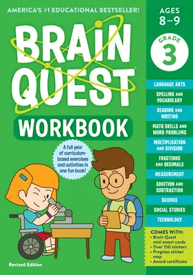 Pracovný zošit Brain Quest: Revidované vydanie pre 3. ročník - Brain Quest Workbook: 3rd Grade Revised Edition