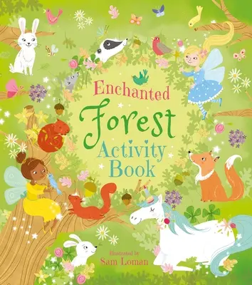 Kniha aktivít Zakliaty les - Enchanted Forest Activity Book