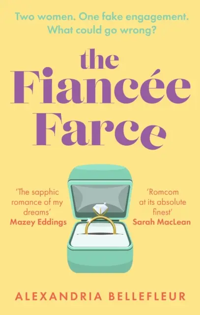 Snúbenecká fraška - dokonalá parná sapfická romantická komédia - Fiancee Farce - the perfect steamy sapphic rom-com