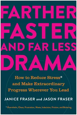 Ďalej, rýchlejšie a oveľa menej drámy: Ako znížiť stres a dosiahnuť mimoriadny pokrok všade, kde vediete - Farther, Faster, and Far Less Drama: How to Reduce Stress and Make Extraordinary Progress Wherever You Lead