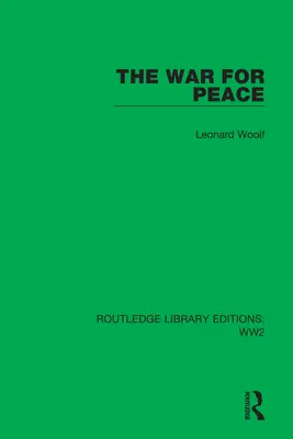 Vojna za mier - The War for Peace