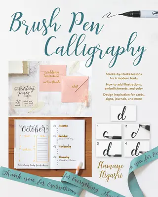Kaligrafia štetcovým perom - Brush Pen Calligraphy
