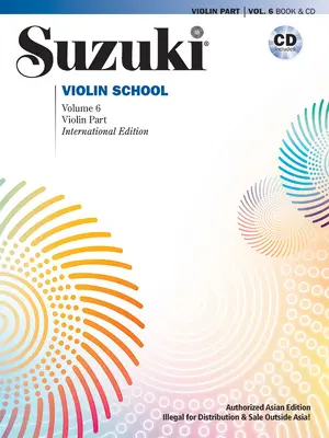 Suzuki Violin School: Vydanie pre ázijskú školu, kniha a CD - Suzuki Violin School: Asian Edition, Book & CD