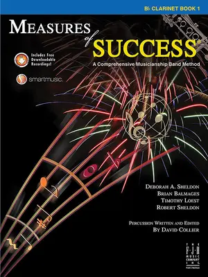 Meradlá úspechu Klarinet Kniha 1 - Measures of Success Clarinet Book 1