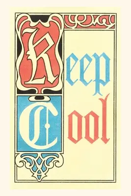 Vintage Journal Zachovajte pohodu - Vintage Journal Keep Cool