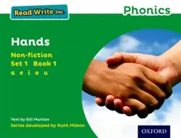 Čítaj a píš Inc. Phonics: Zelená súprava 1 Non-fiction 1 Hands - Read Write Inc. Phonics: Green Set 1 Non-fiction 1 Hands