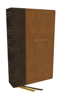 KJV Holy Bible, Center-Column Reference Bible, Leathersoft, Brown, 73,000+ Cross References, Red Letter, Comfort Print: Verzia kráľa Jakuba - KJV Holy Bible, Center-Column Reference Bible, Leathersoft, Brown, 73,000+ Cross References, Red Letter, Comfort Print: King James Version