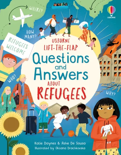 Otázky a odpovede o utečencoch so zdvíhacou klapkou - Lift-the-flap Questions and Answers about Refugees