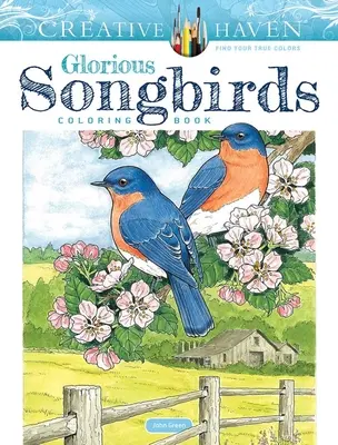 Creative Haven Glorious Songbirds Omaľovánky - Creative Haven Glorious Songbirds Coloring Book