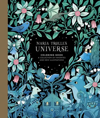 Omaľovánky vesmíru od Marie Trolleovej - Maria Trolle's Universe Coloring Book