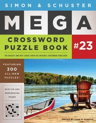 Simon & Schuster Mega kniha krížoviek č. 23 - Simon & Schuster Mega Crossword Puzzle Book #23