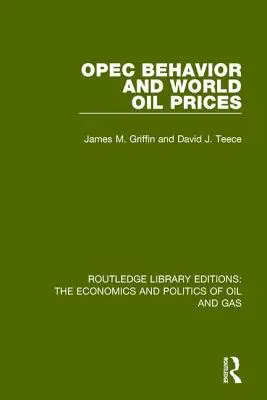 Správanie OPEC a svetové ceny ropy - OPEC Behaviour and World Oil Prices