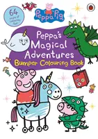 Peppa's Magical Adventures (Peppine kúzelné dobrodružstvá) - samolepková omaľovánka - Peppa's Magical Adventures Bumper Colouring Book